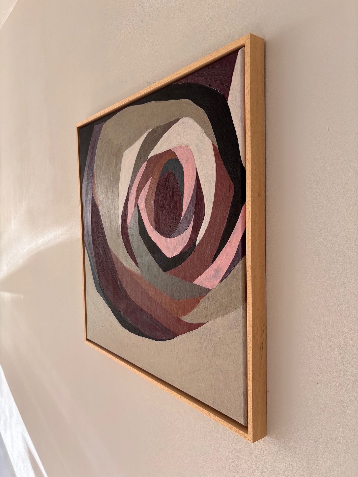 'Gentle rising' | 60x60 cm