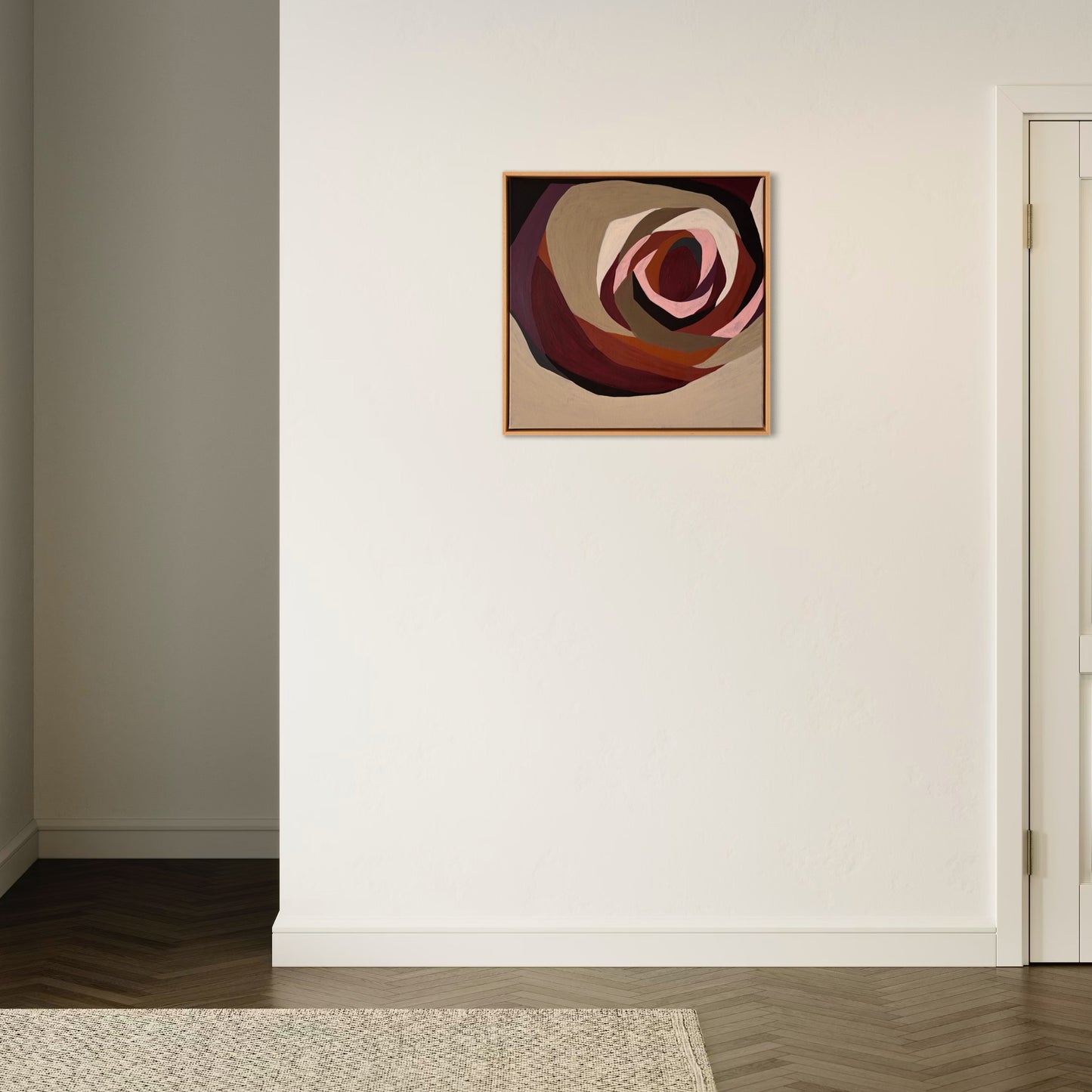 'Gentle rising' | 60x60 cm