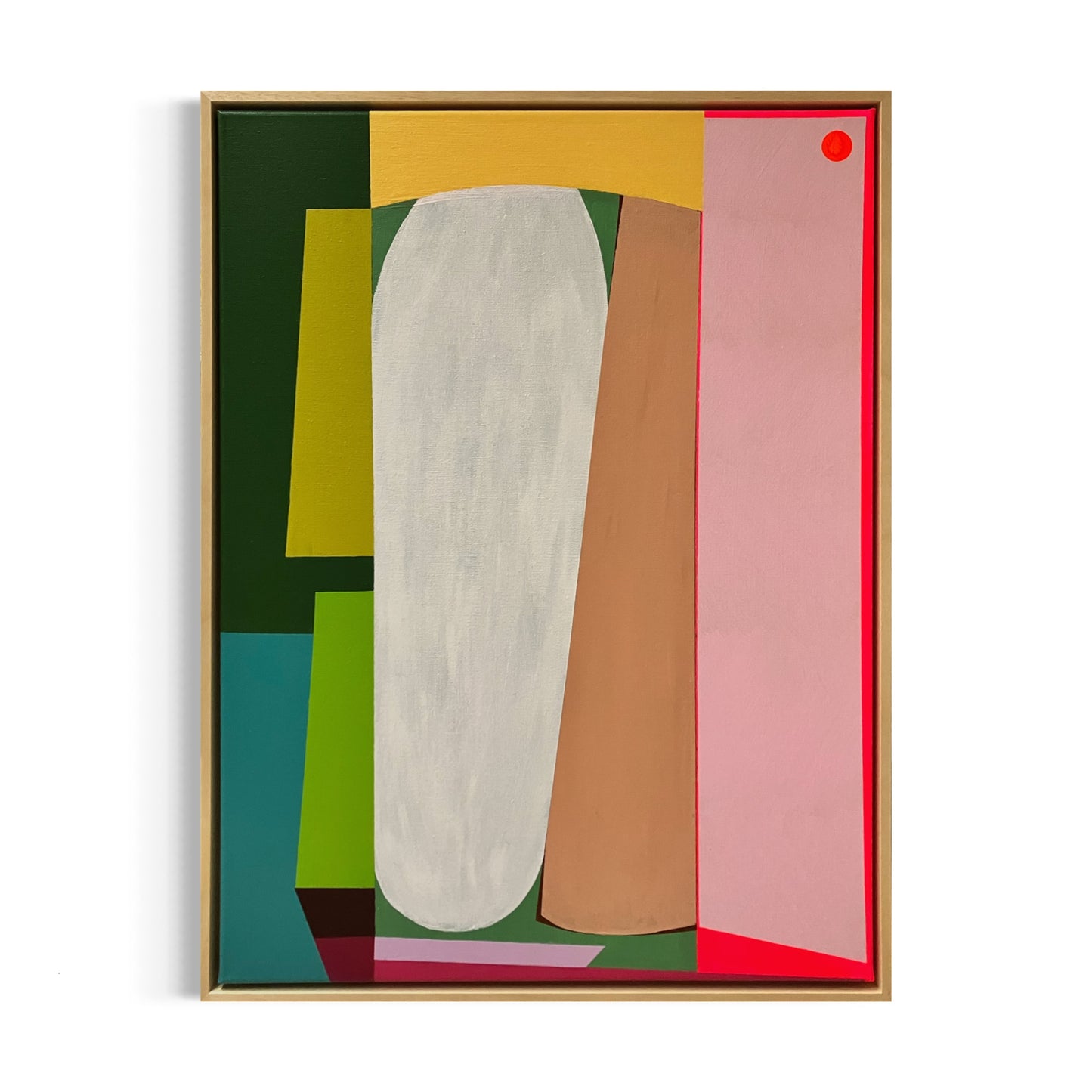 Building Blocks 01 Square, Mint | 80x60 cm