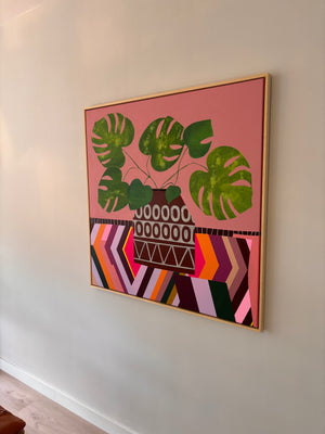 Plant Portraits - 'Bold Textile' | 100x100 cm