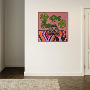 Plant Portraits - 'Bold Textile' | 100x100 cm