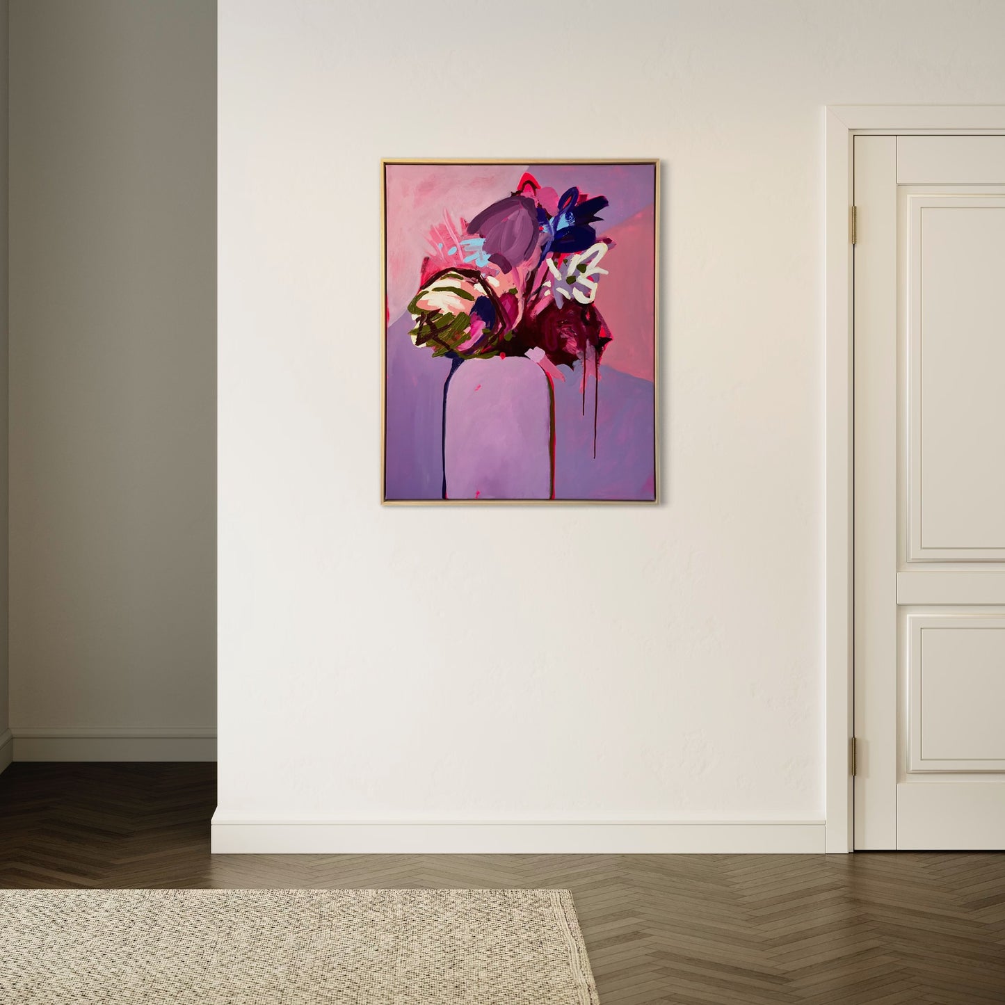 Watch me bloom | 100x80 cm