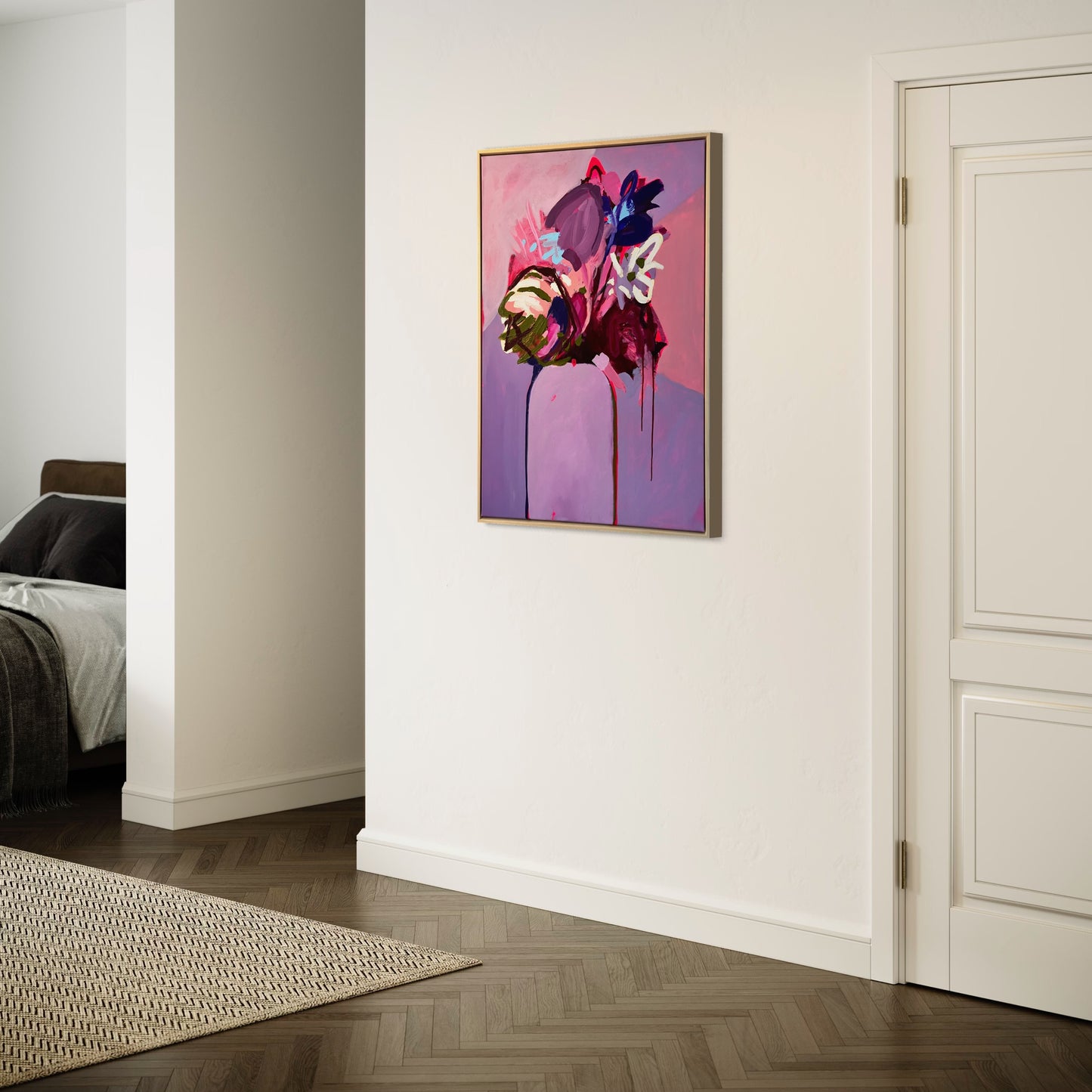 Watch me bloom | 100x80 cm