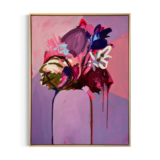 Watch me bloom | 100x80 cm