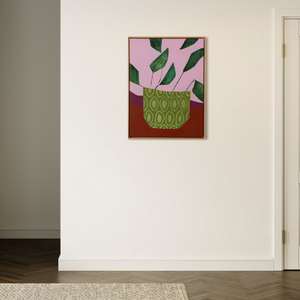 Plant Portrait - 'Soft Revolution' | 80x60 cm