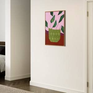 Plant Portrait - 'Soft Revolution' | 80x60 cm