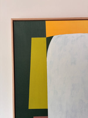 Canvas print - Building Blocks (Moss) | Diverse formaten