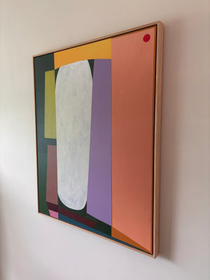 Canvas print - Building Blocks (Moss) | Diverse formaten